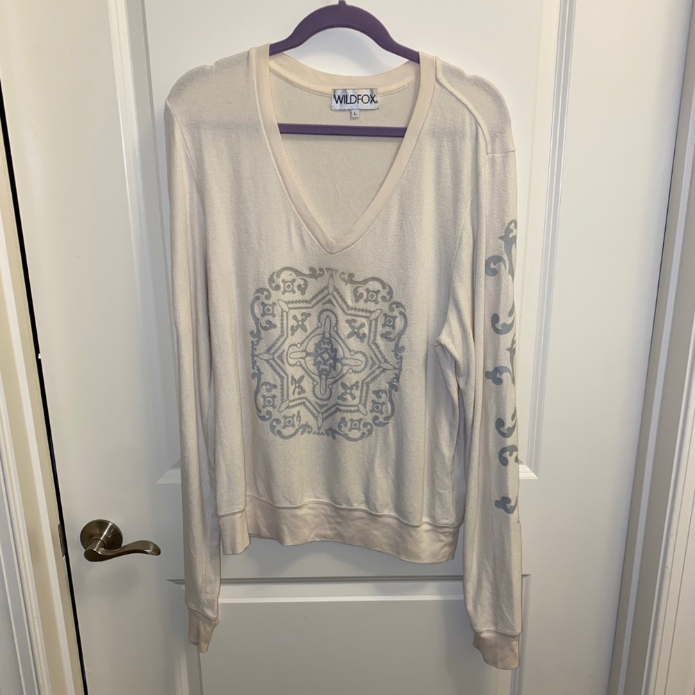 Wildfox v-neck sweater